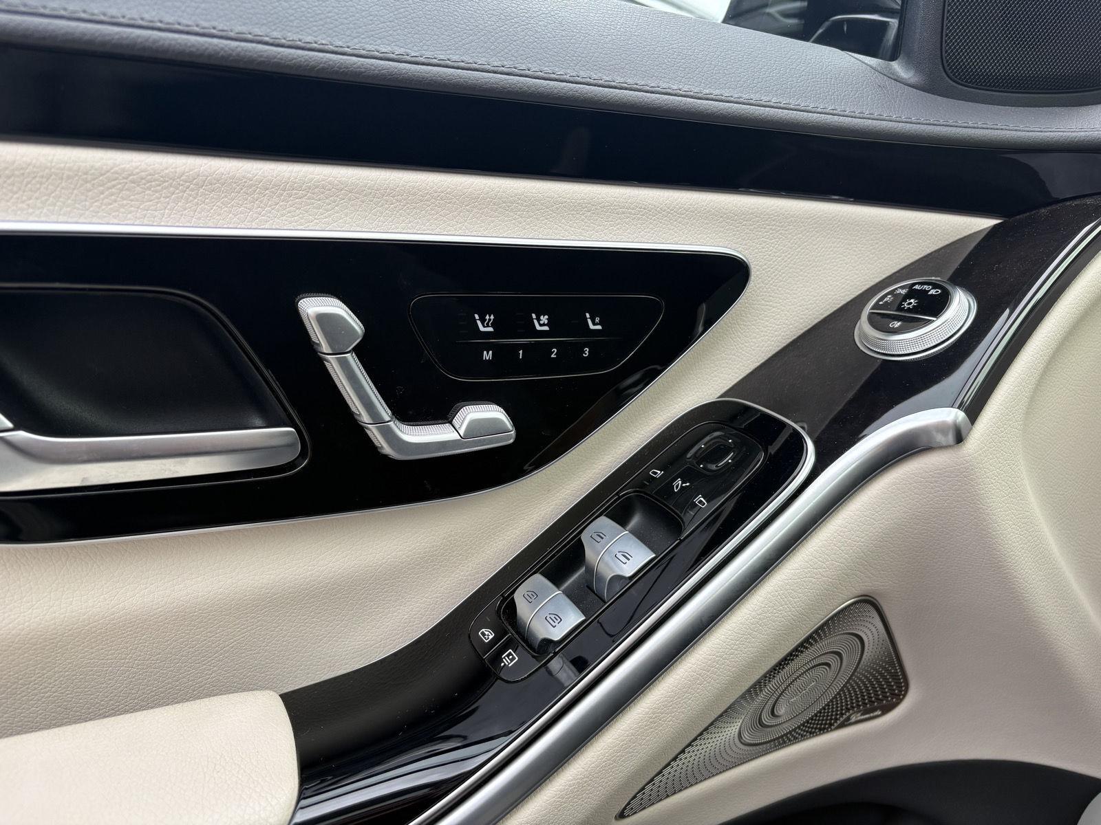Certified Used 2023 MANUFAKTUR Diamond White Mercedes-Benz S 500 image 8