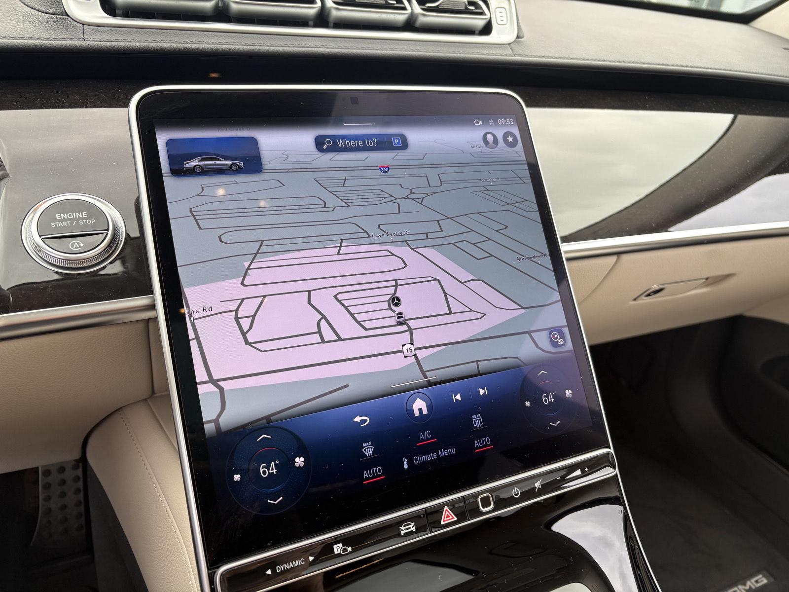 Certified Used 2023 MANUFAKTUR Diamond White Mercedes-Benz S 500 image 11