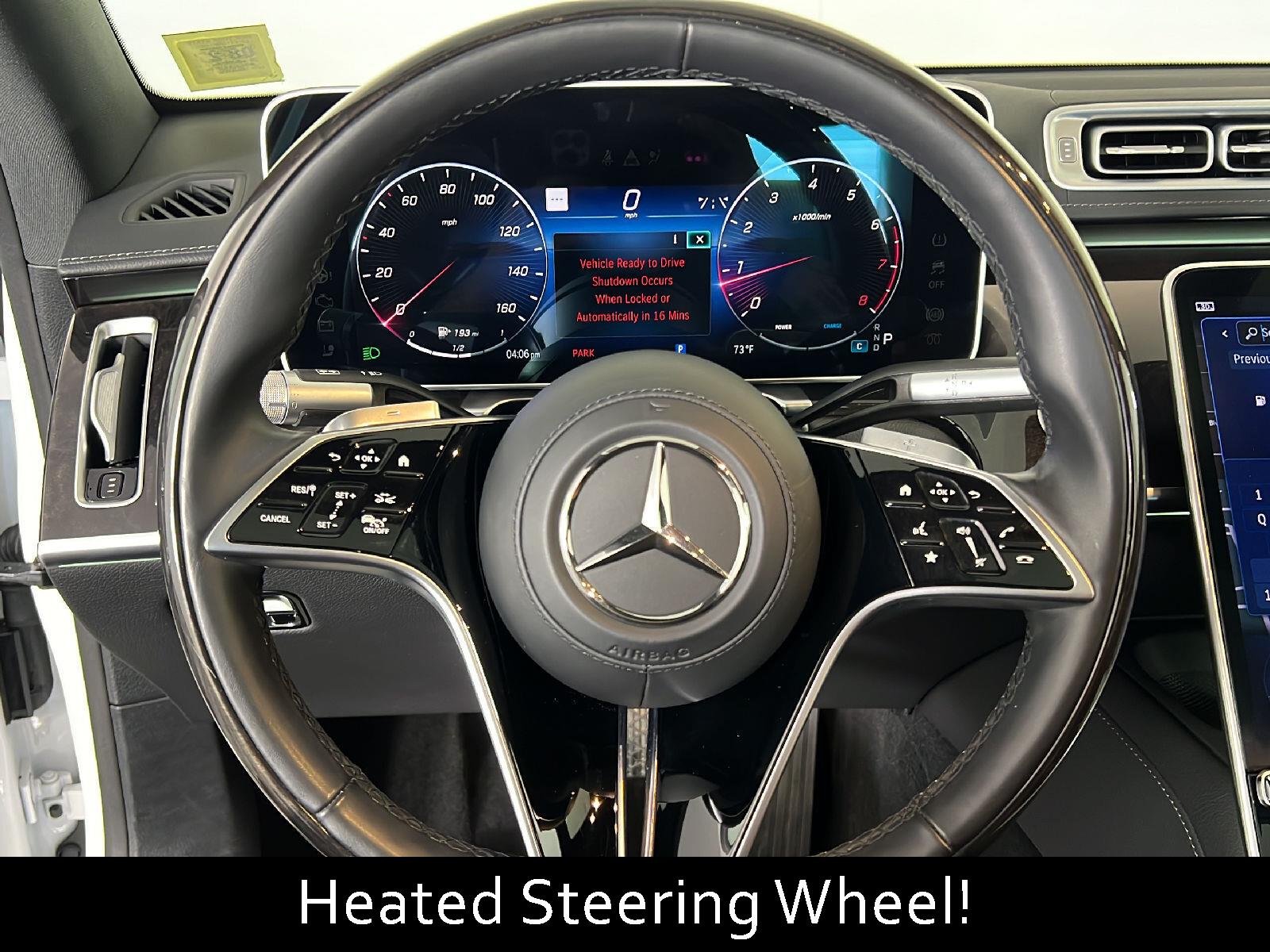 Used 2024 MANUFAKTUR Moonlight White Metallic Mercedes-Benz S 580 image 6