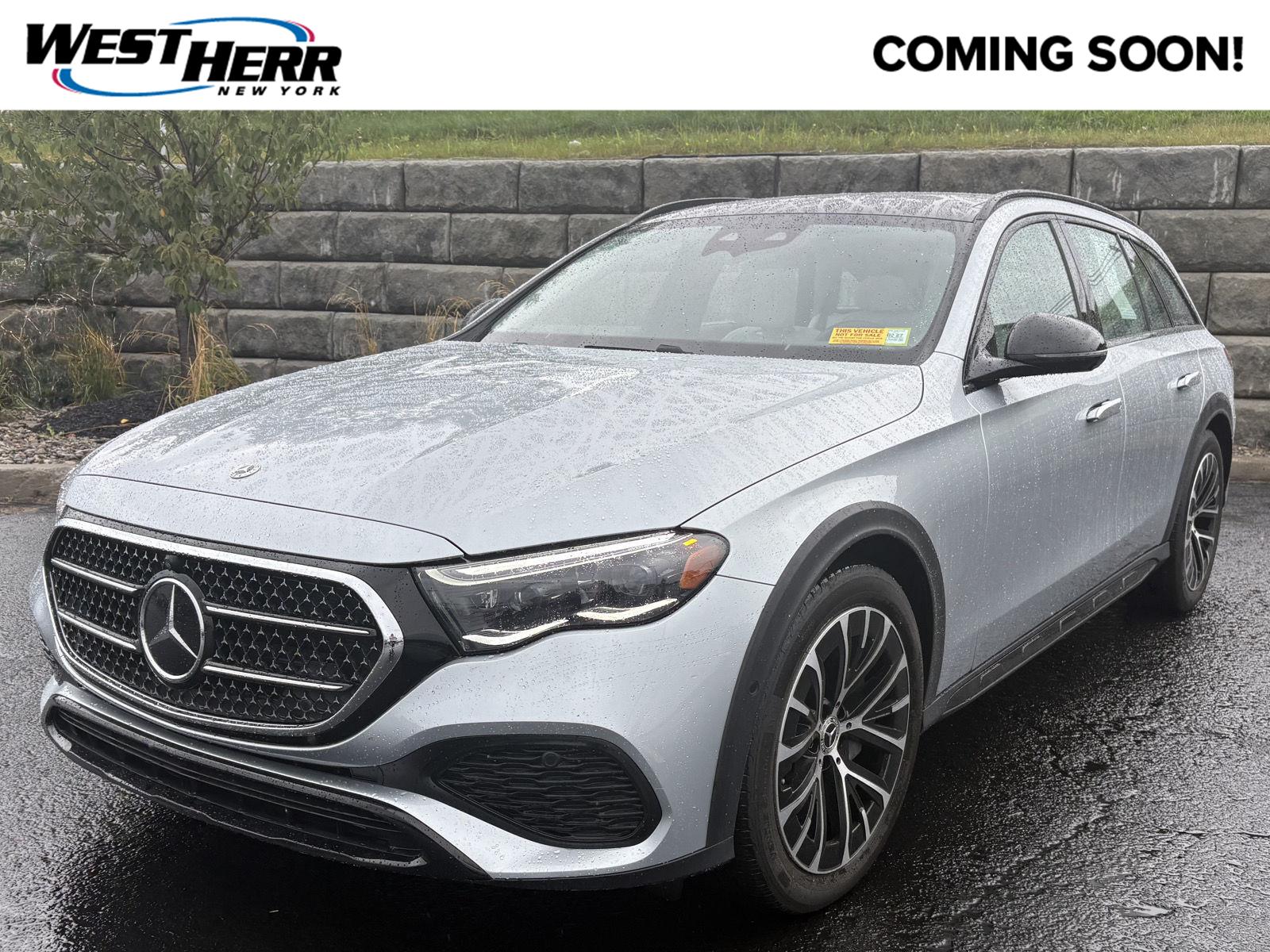 Cirrus Silver Metallic 2025 Mercedes-Benz E-Class All-Terrain Wagon All-Wheel Drive Automatic