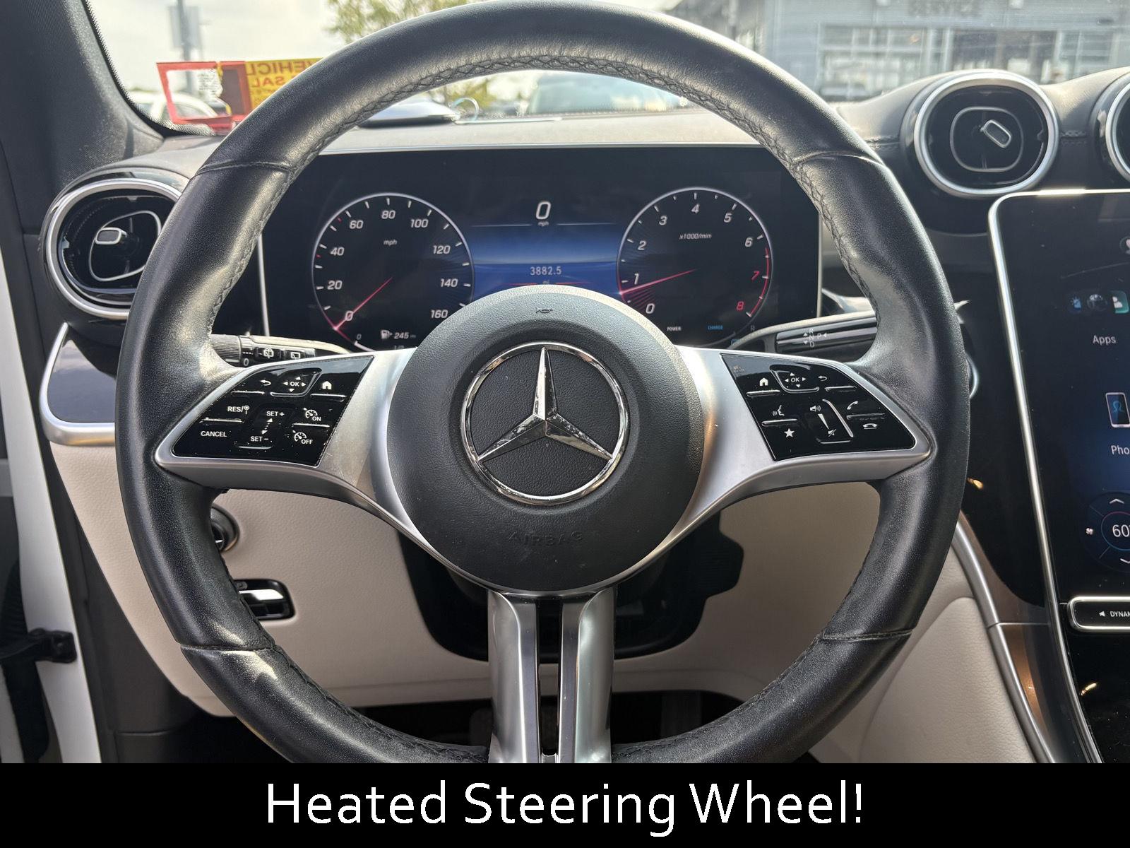 Used 2023 Polar White Mercedes-Benz GLC 300 image 9