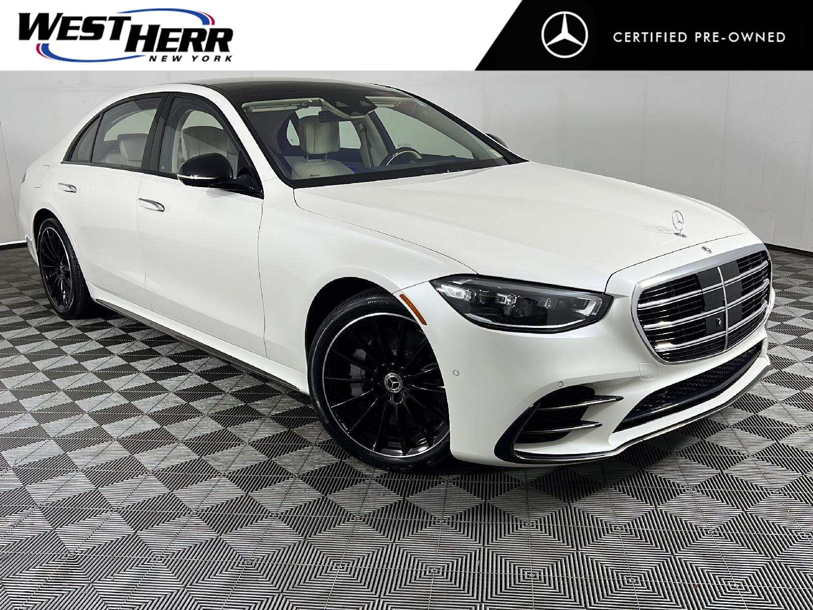 2023 Mercedes-Benz S-Class Blanco (MANUFAKTUR Diamond White) Sedán Tracción en las cuatro ruedas Automática