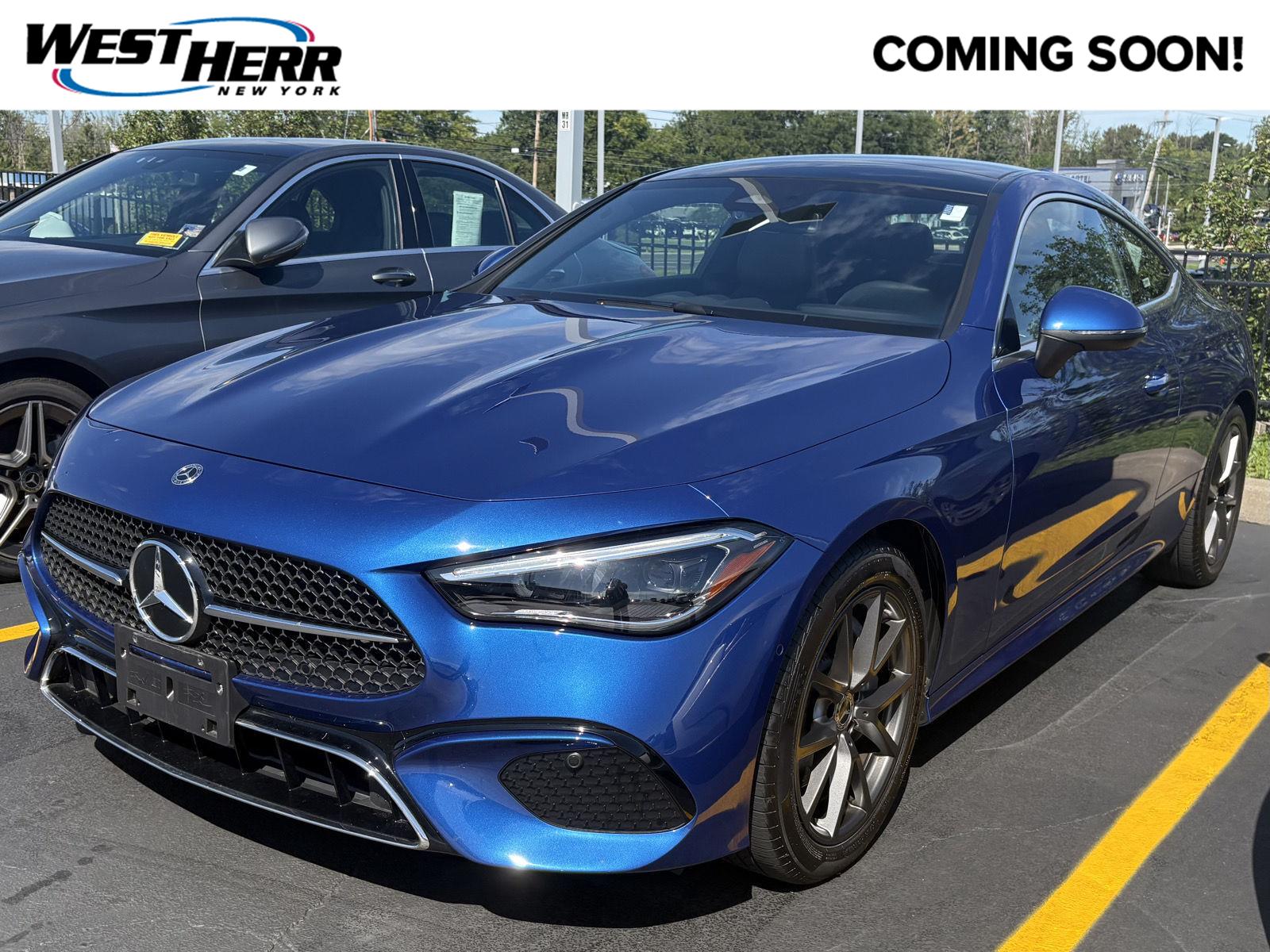 Starling Blue Metallic 2024 Mercedes-Benz CLE Coupe All-Wheel Drive Automatic