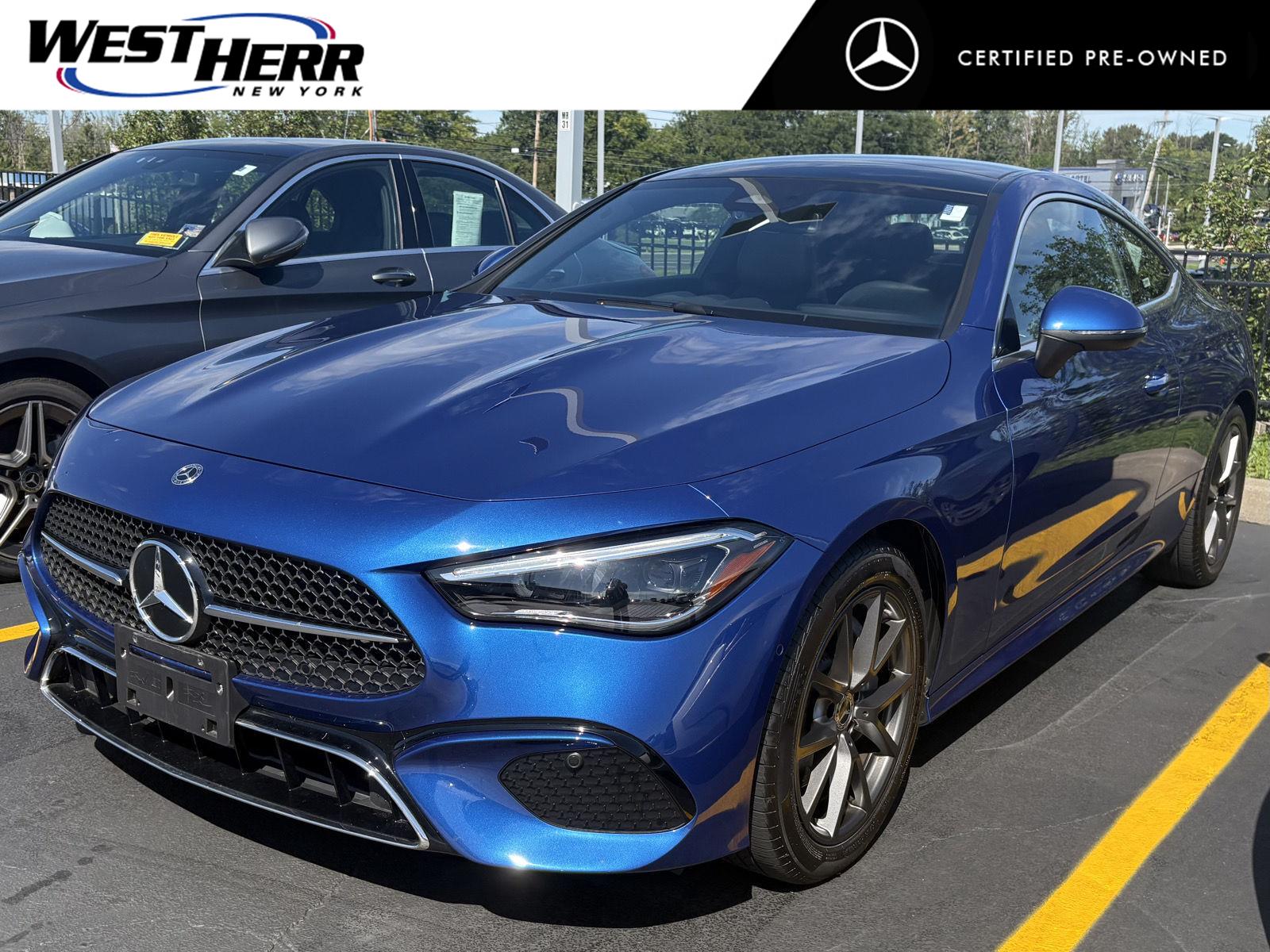 Starling Blue Metallic 2024 Mercedes-Benz CLE Coupe All-Wheel Drive Automatic