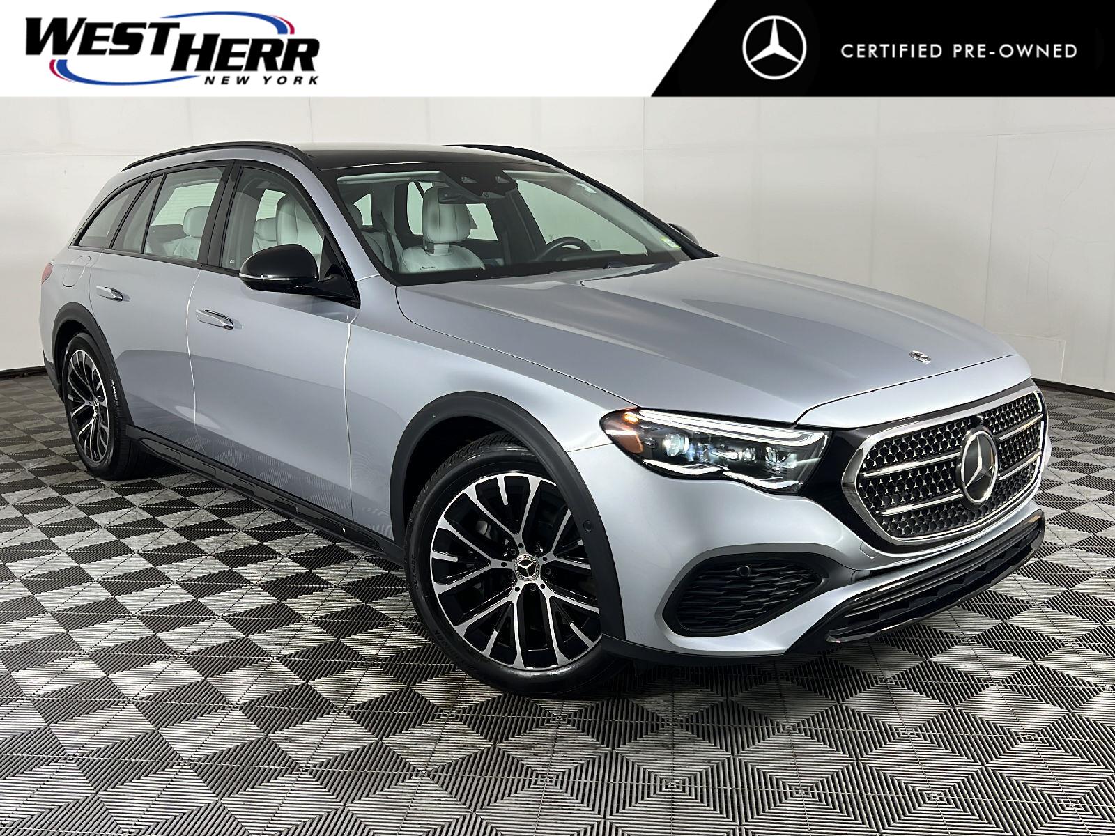Cirrus Silver Metallic 2025 Mercedes-Benz E-Class All-Terrain Wagon All-Wheel Drive Automatic