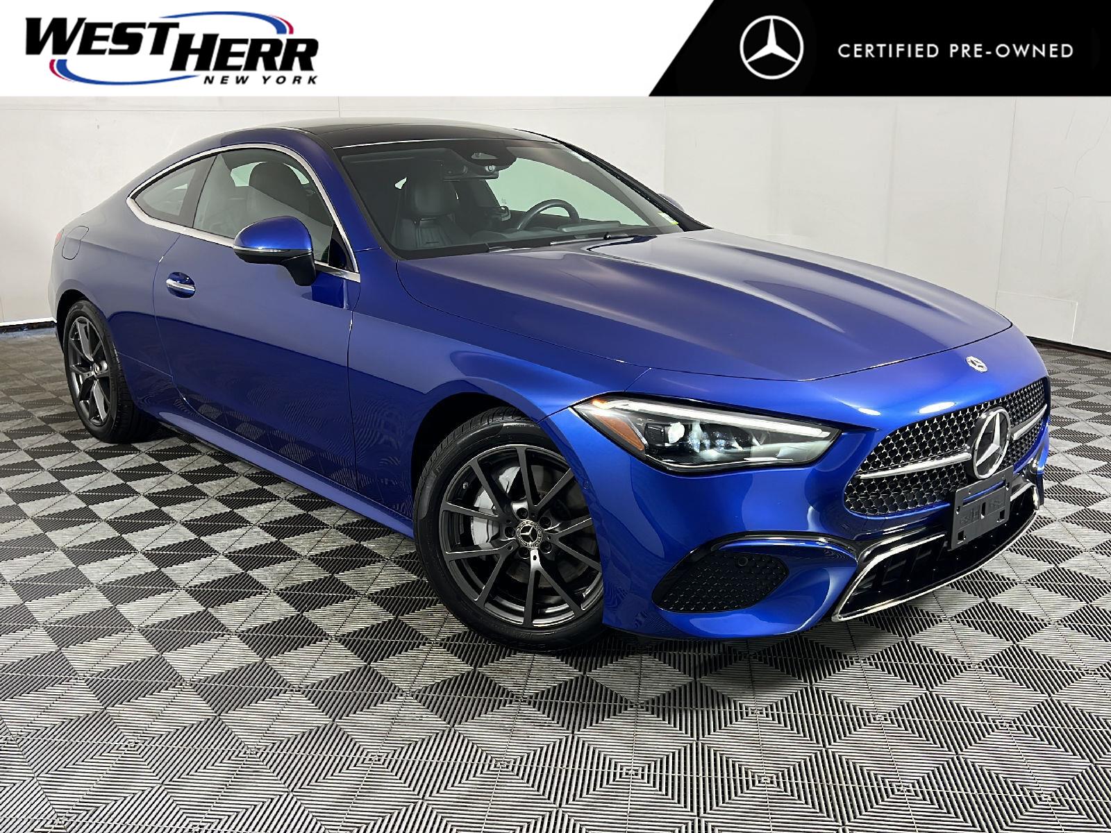 Starling Blue Metallic 2024 Mercedes-Benz CLE Coupe All-Wheel Drive Automatic