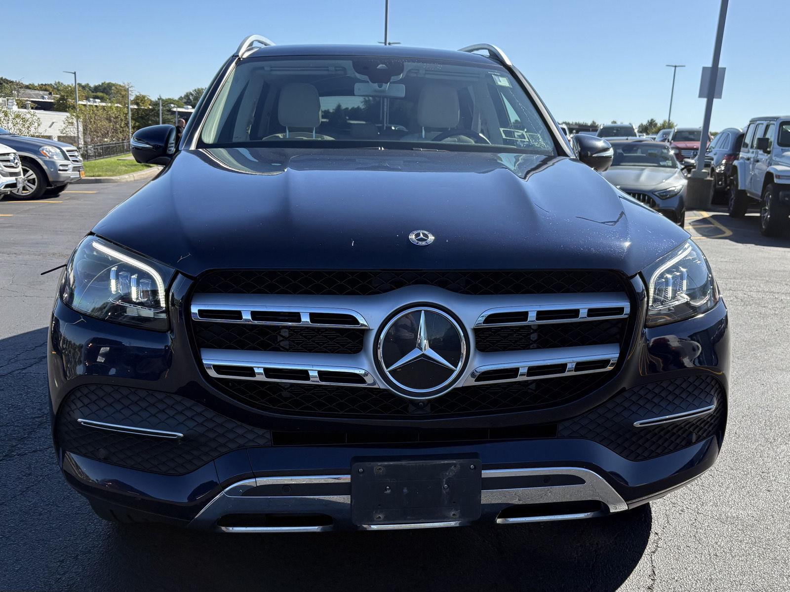 Used 2020 Cavansite Blue Metallic Mercedes-Benz GLS 450 image 2