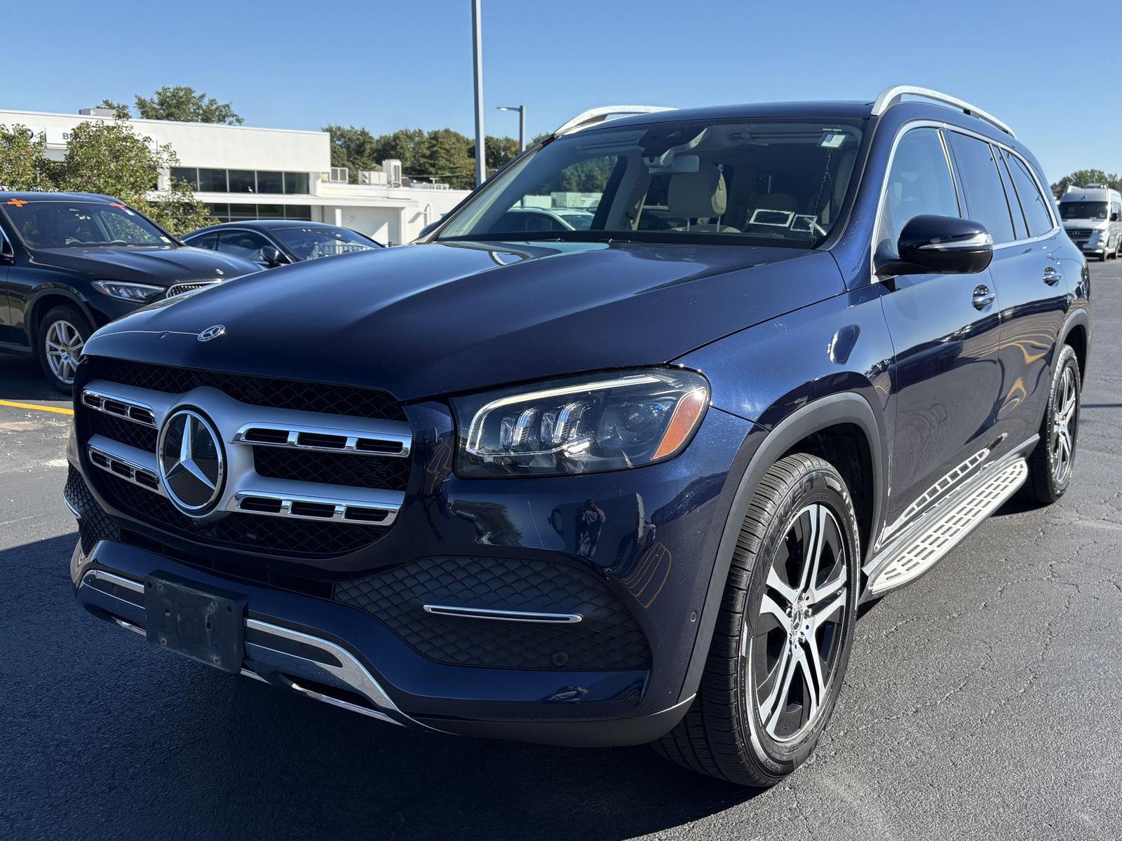 Used 2020 Cavansite Blue Metallic Mercedes-Benz GLS 450 image 3