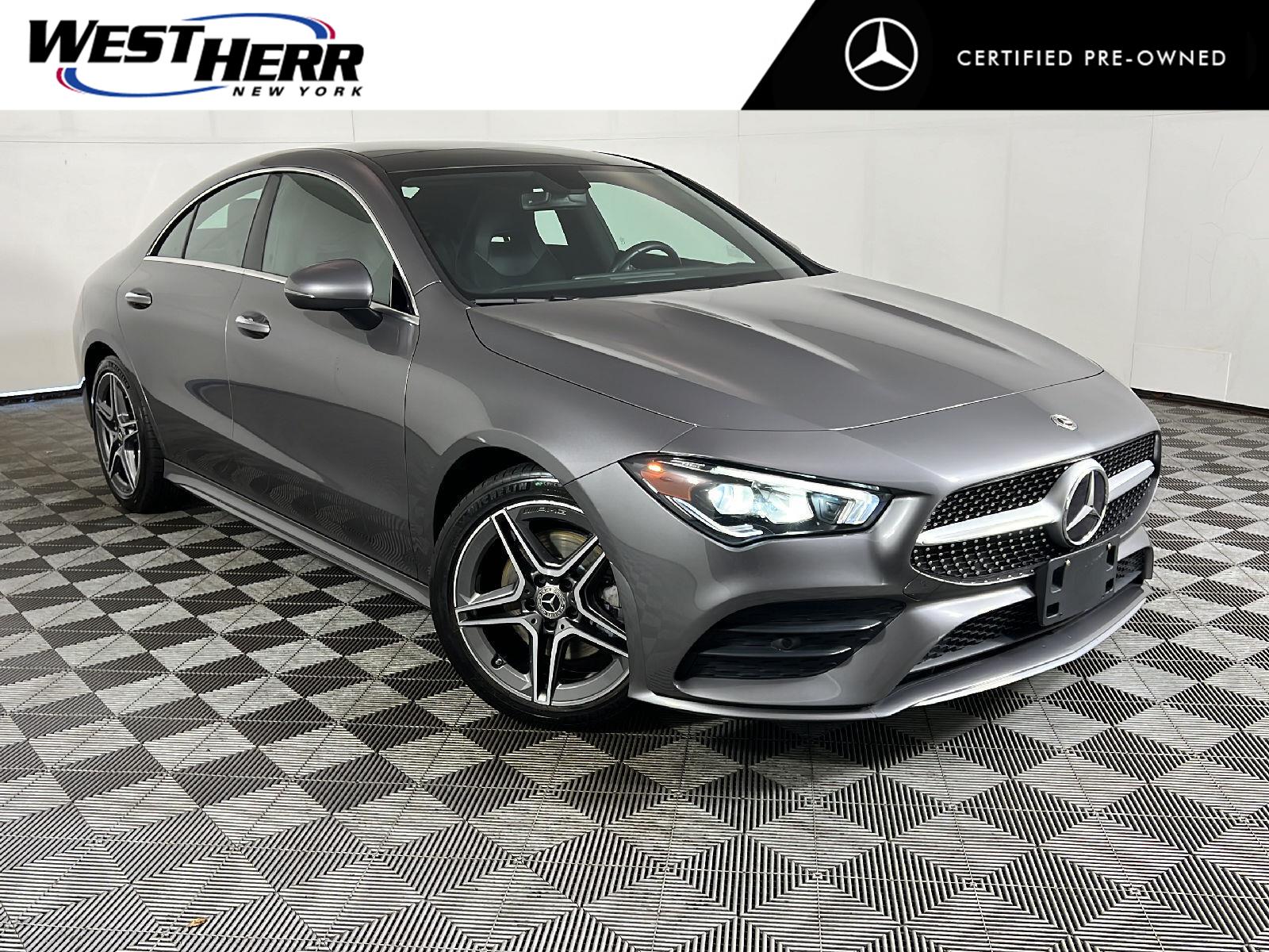 Gray (Mountain Grey Metallic) 2023 Mercedes-Benz CLA Coupe All-Wheel Drive Automatic