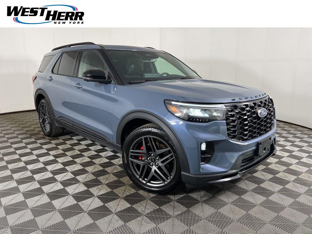 Vapor Blue 2026 Ford Explorer SUV / Crossover All-Wheel Drive Automatic