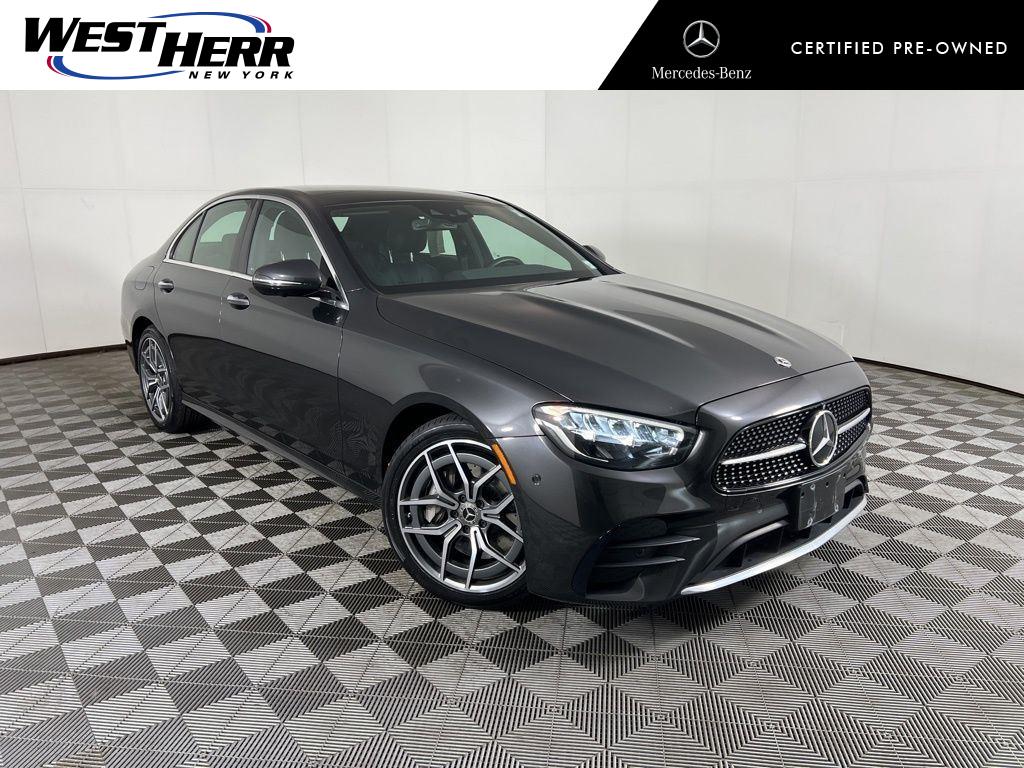 Graphite Gray Metallic 2023 Mercedes-Benz E-Class E 350 4MATIC Sedan All-Wheel Drive 9-Speed Automatic
