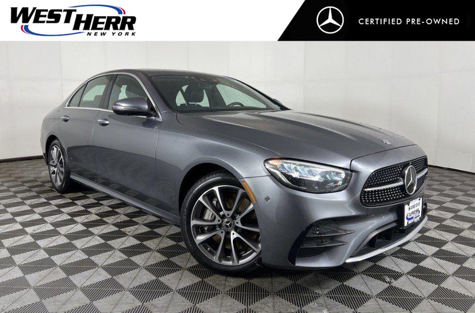 Selenite Gray Metallic 2023 Mercedes-Benz E-Class E 450 4MATIC Sedan All-Wheel Drive 9-Speed Automatic