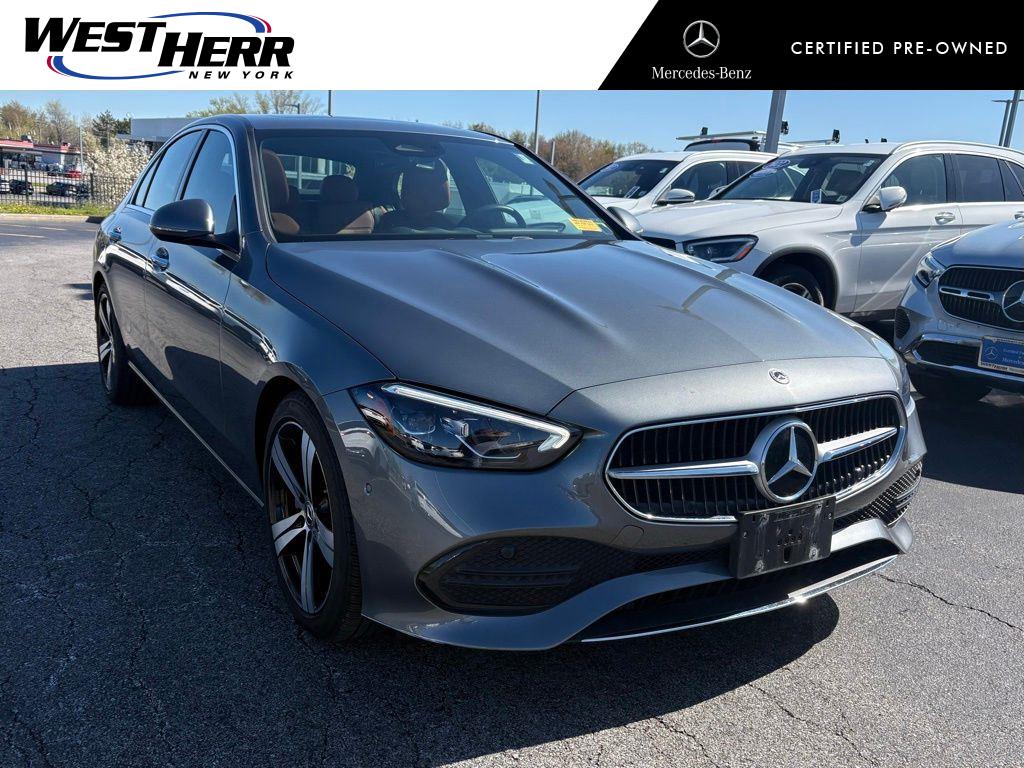 Selenite Gray Metallic 2023 Mercedes-Benz C-Class C 300 4MATIC Sedan All-Wheel Drive 9-Speed Automatic