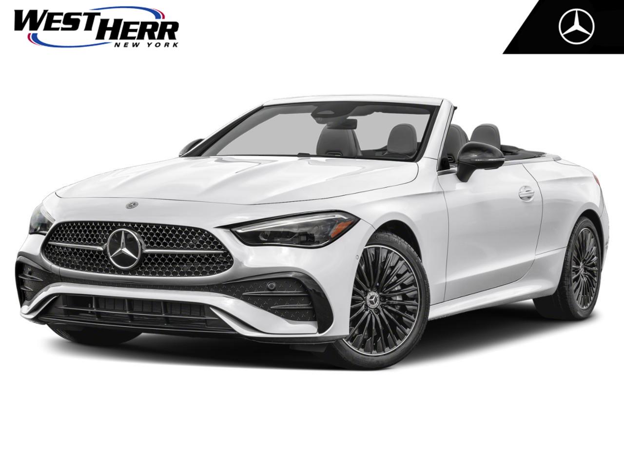White 2026 Mercedes-Benz CLE 450 4MATIC Convertible All-Wheel Drive 9-Speed Automatic