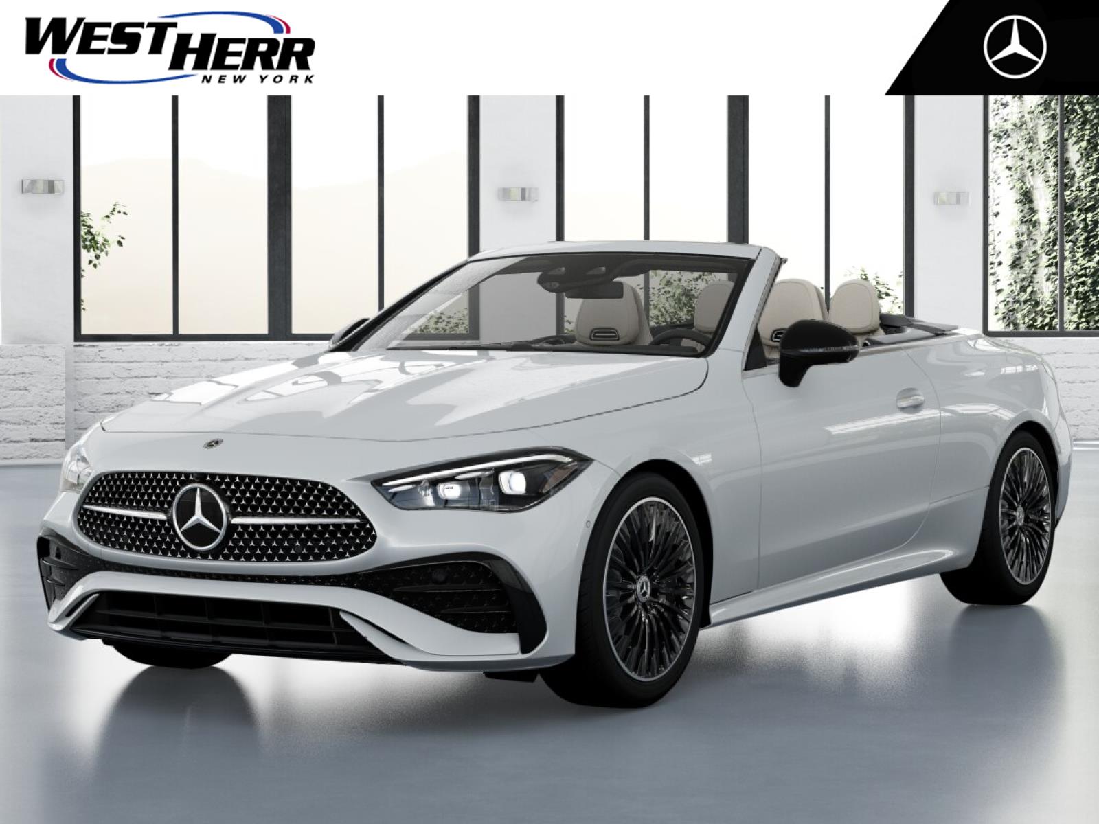 White 2026 Mercedes-Benz CLE 450 4MATIC Convertible All-Wheel Drive 9-Speed Automatic