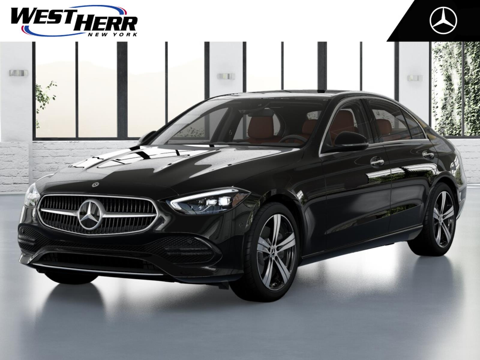 Black 2026 Mercedes-Benz C-Class C 300 4MATIC Sedan All-Wheel Drive 9-Speed Automatic