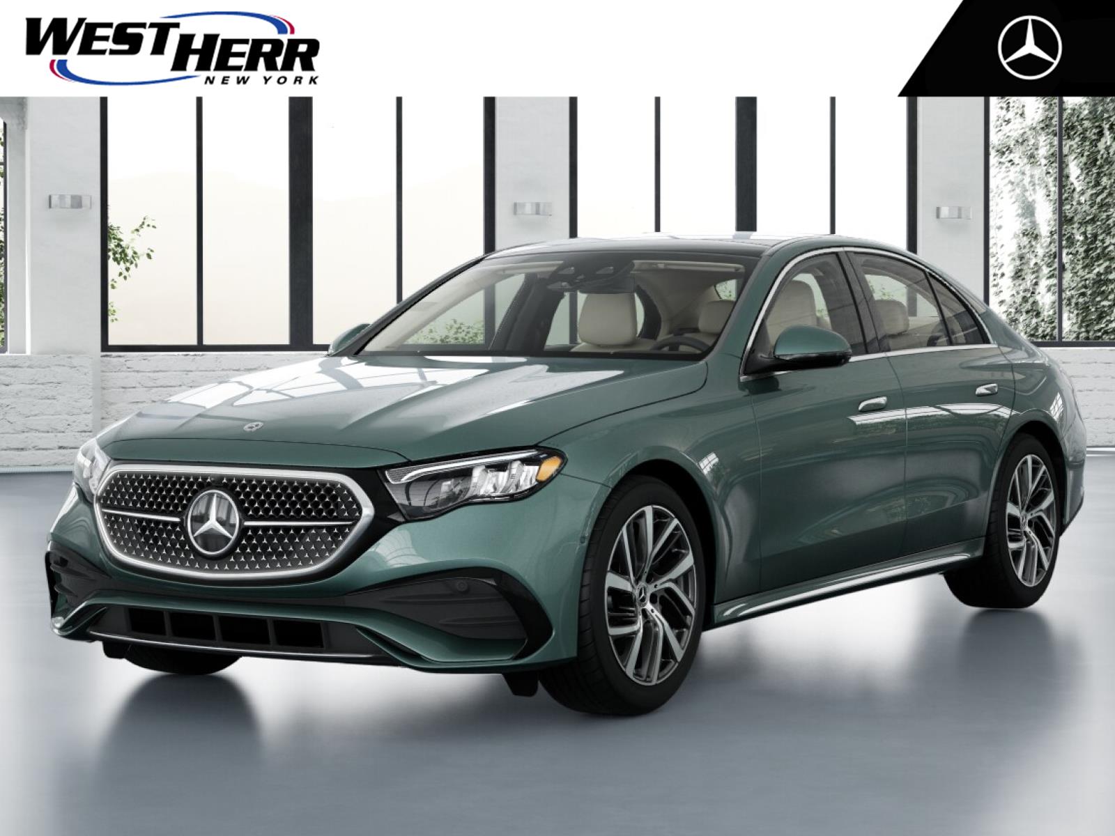 Verde Silver Metallic 2026 Mercedes-Benz E-Class Sedan All-Wheel Drive Automatic