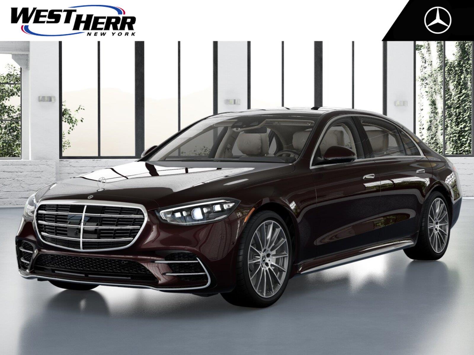 MANUFAKTUR Rubellite Red Metallic 2026 Mercedes-Benz S-Class Sedan All-Wheel Drive Automatic