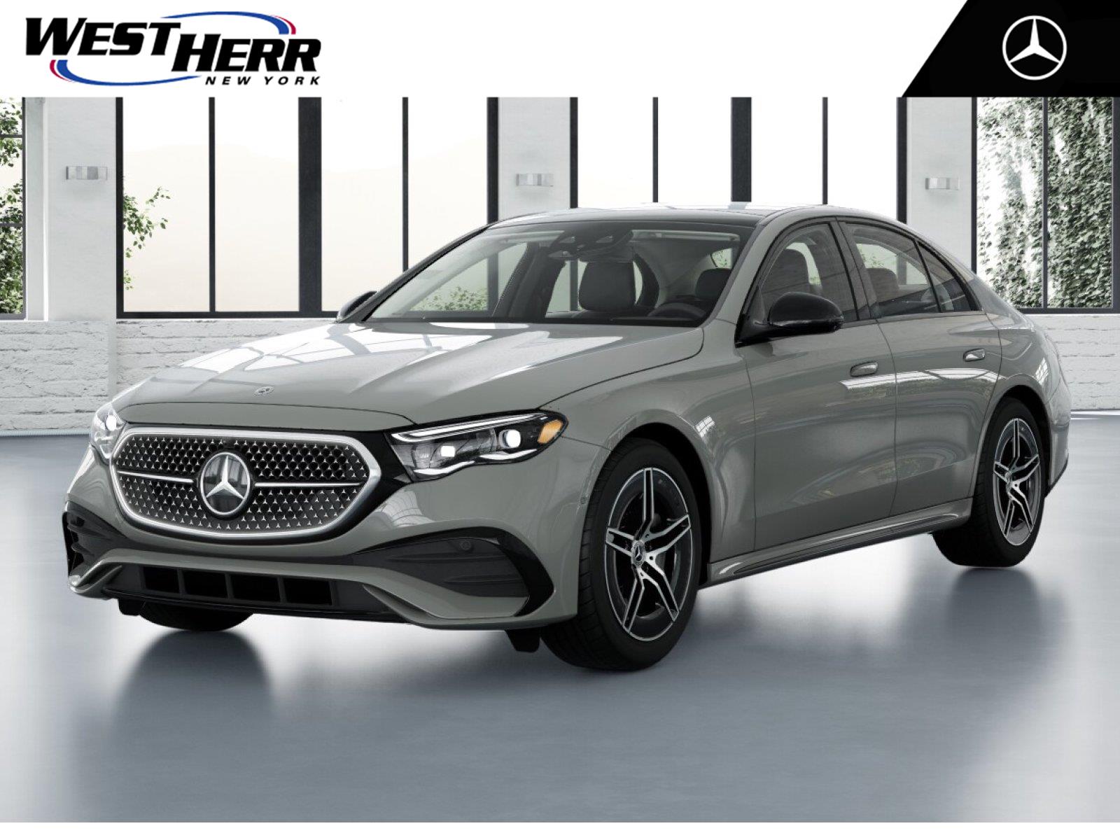 Gray (MANUFAKTUR Alpine Grey) 2027 Mercedes-Benz E-Class Sedan All-Wheel Drive Automatic