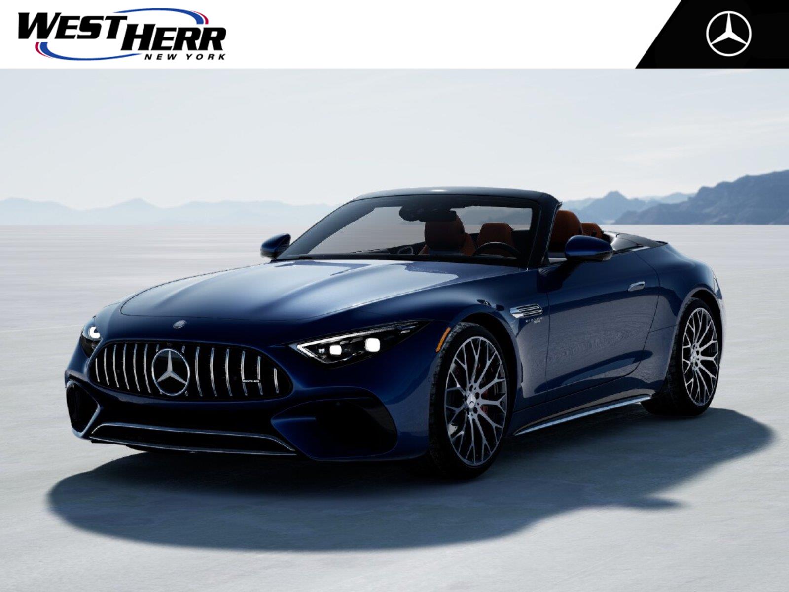 Starling Blue Metallic 2027 Mercedes-Benz SL-Class Convertible All-Wheel Drive Automatic