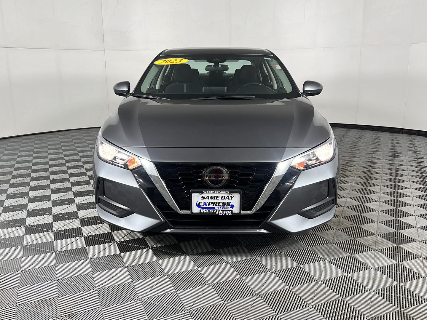 Used 2023 Gun Metallic Nissan SV image 22