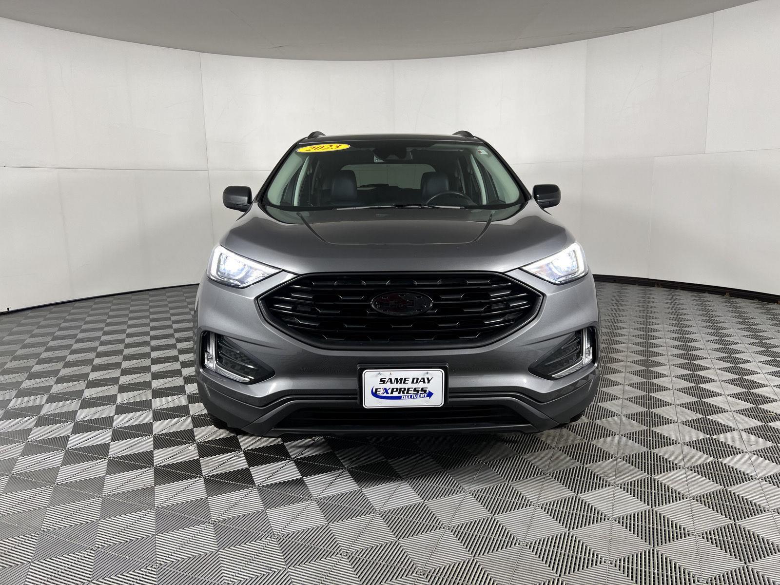 Used 2023 Carbonized Gray Ford SEL image 2