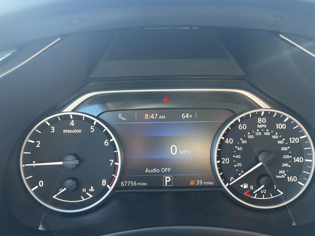 Used 2021 Deep Blue Pearl Nissan S image 8