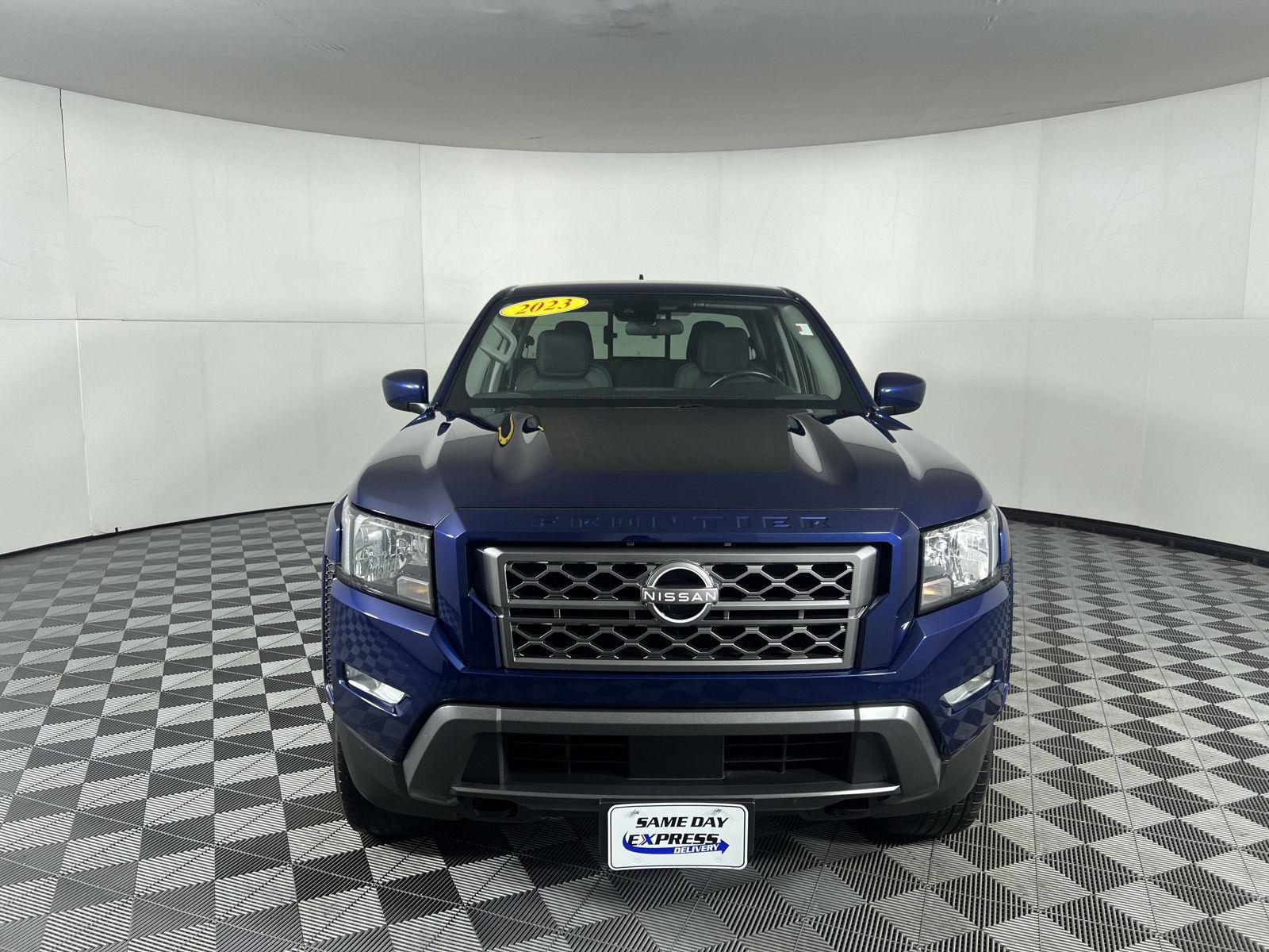 Used 2023 Deep Blue Pearl Nissan SV image 2