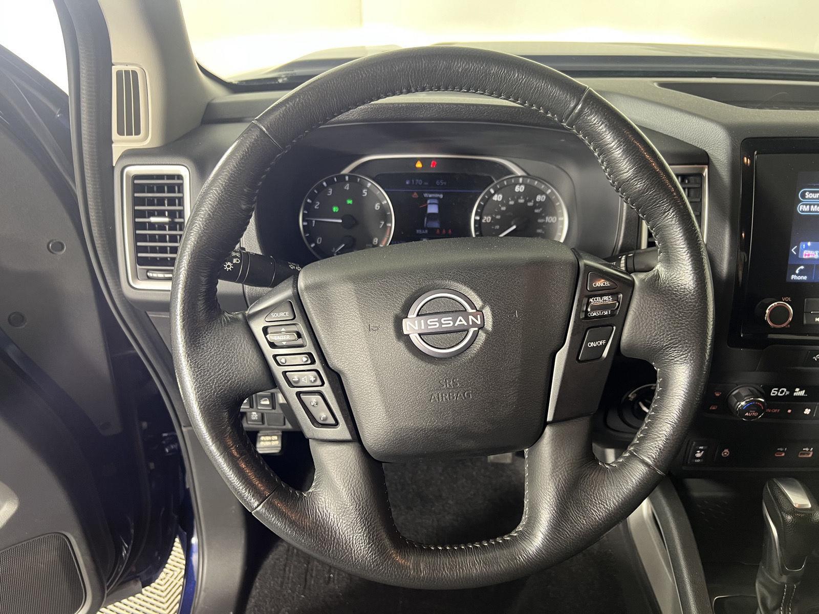 Used 2023 Deep Blue Pearl Nissan SV image 16