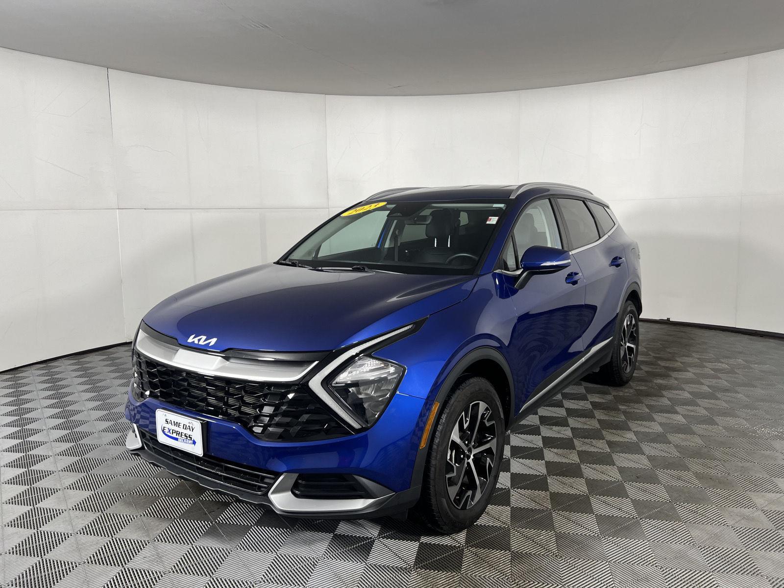 Used 2023 Sapphire Blue Kia EX image 3