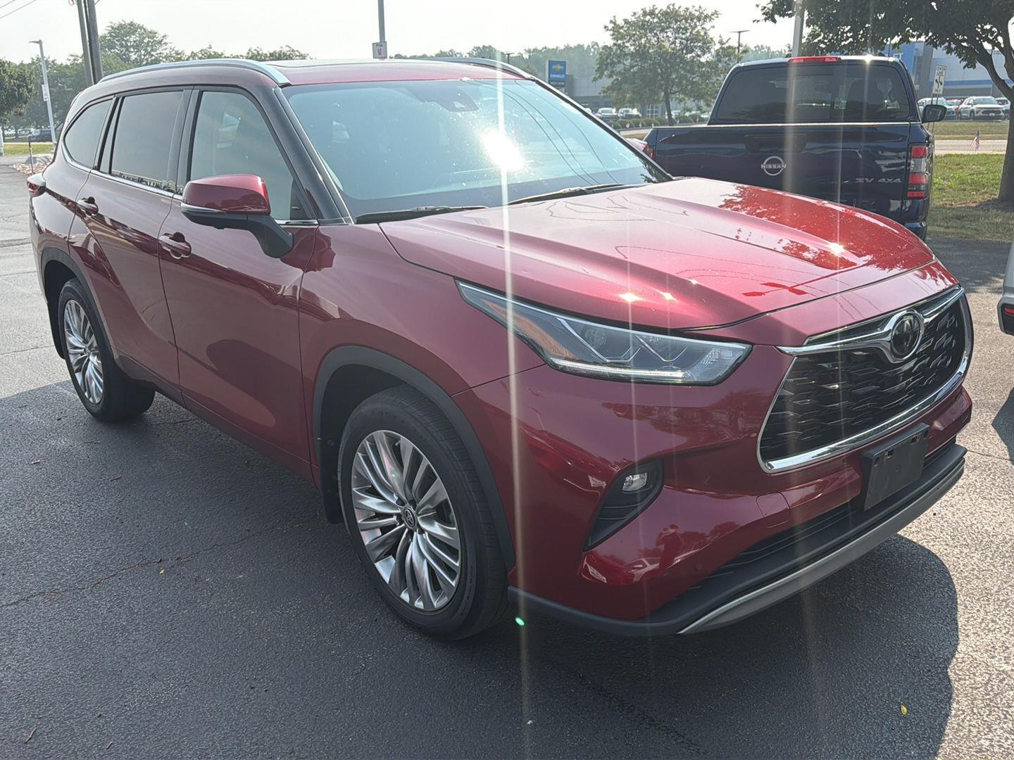 Used 2024 Ruby Flare Pearl Toyota Platinum image 3