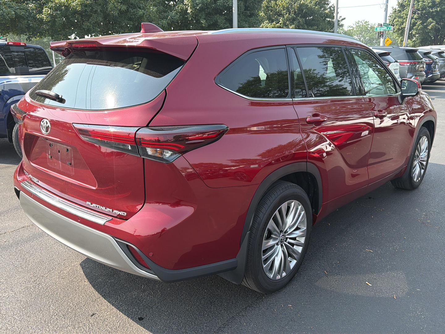 Used 2024 Ruby Flare Pearl Toyota Platinum image 4