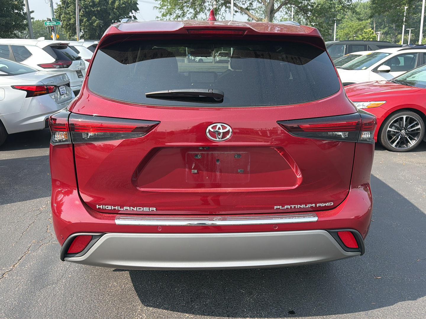 Used 2024 Ruby Flare Pearl Toyota Platinum image 5