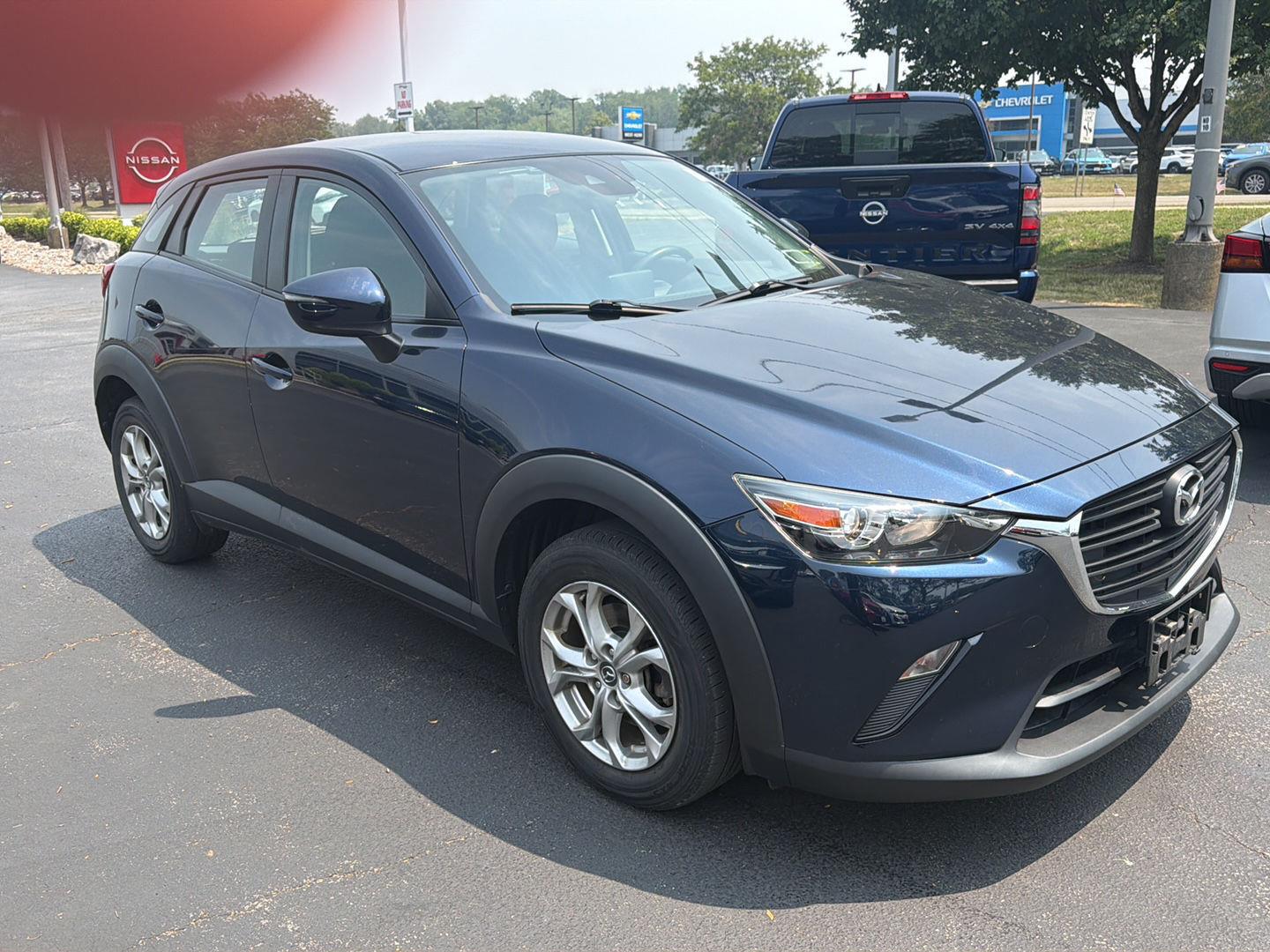 Used 2019 Deep Crystal Blue Mica Mazda Sport image 3