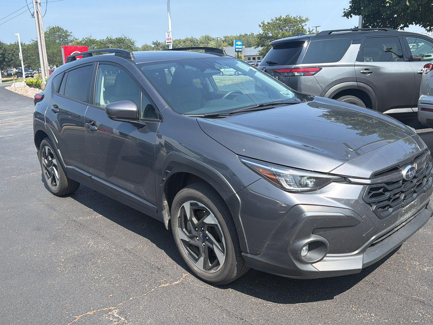 Used 2024 Magnetite Gray Metallic Subaru Limited image 3