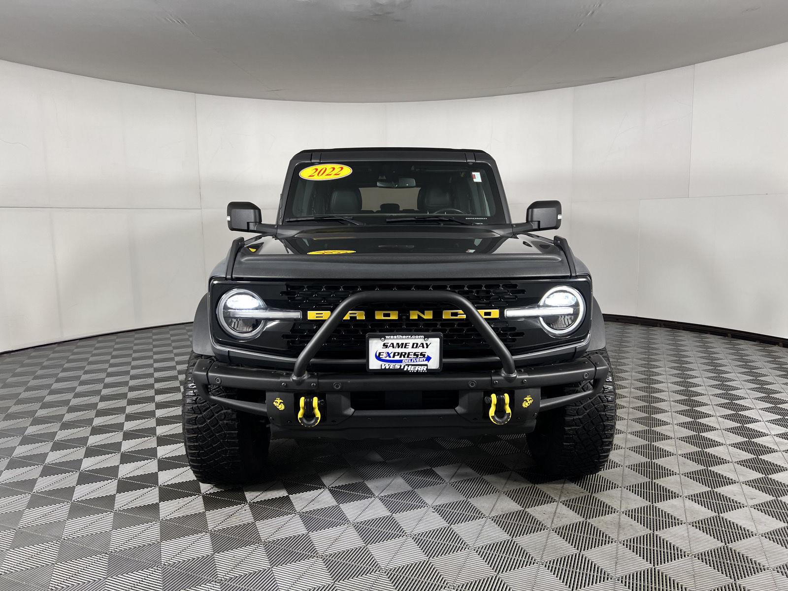 Used 2022 Carbonized Gray Ford Wildtrak Advanced image 2