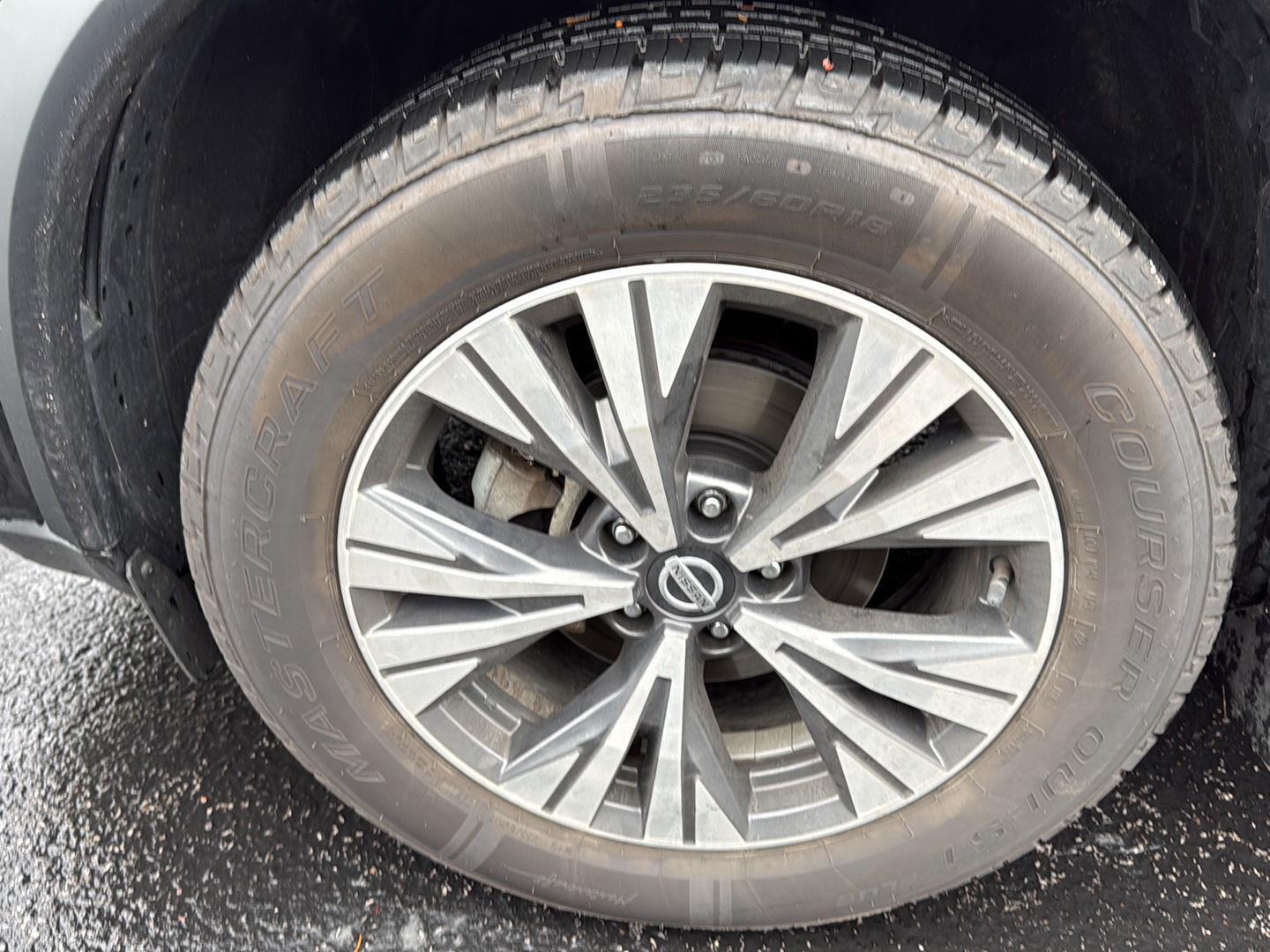 Used 2021 Super Black Nissan SV image 4