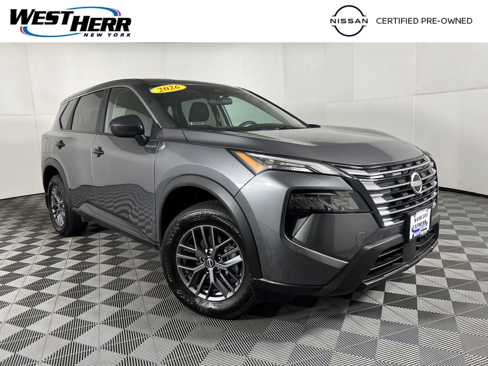Gray (Gun Metallic) 2026 Nissan Rogue SUV / Crossover All-Wheel Drive Continuously Variable Transmission