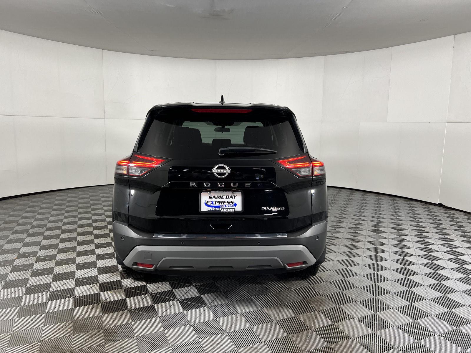 Certified Used 2023 Super Black Nissan SV image 8