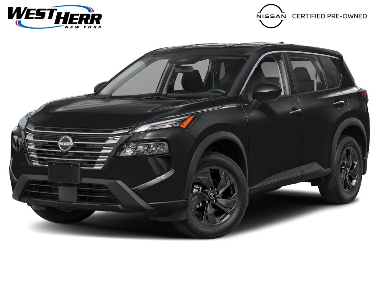 Super Black 2026 Nissan Rogue SUV / Crossover All-Wheel Drive Continuously Variable Transmission