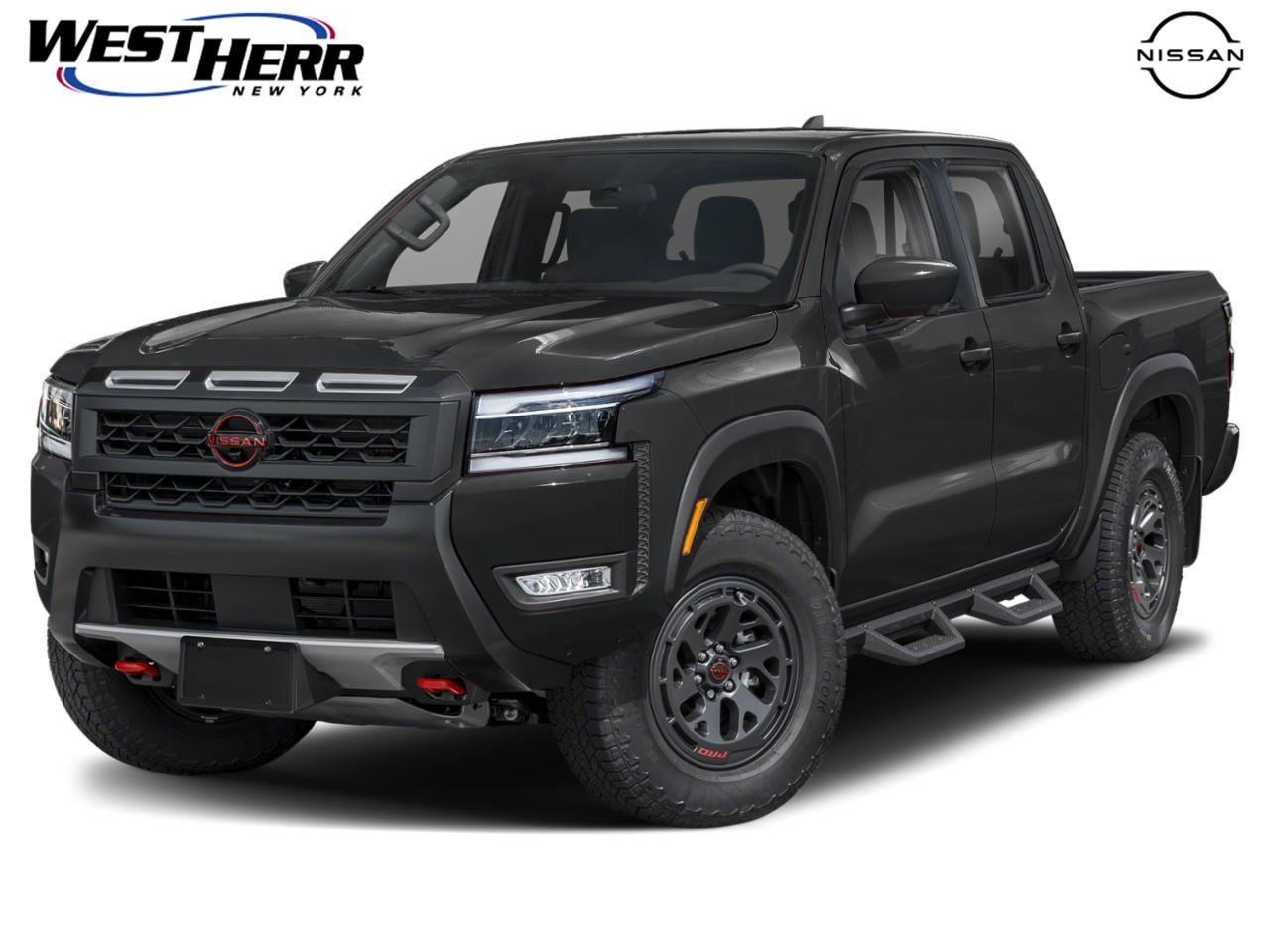 Super Black 2026 Nissan Frontier Pickup Truck Four-Wheel Drive Automatic