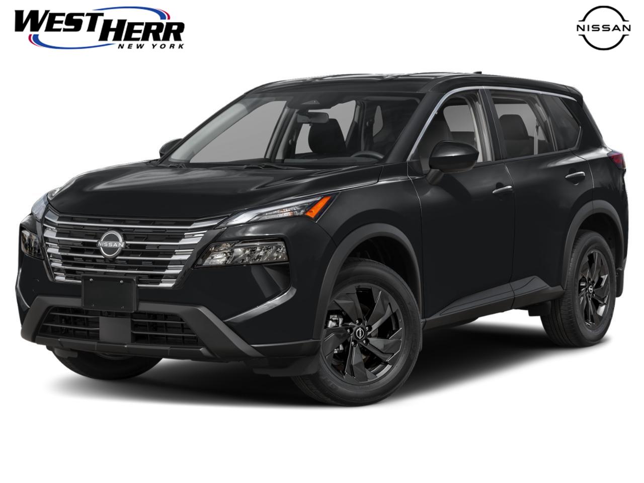 Super Black 2026 Nissan Rogue SUV / Crossover All-Wheel Drive Continuously Variable Transmission