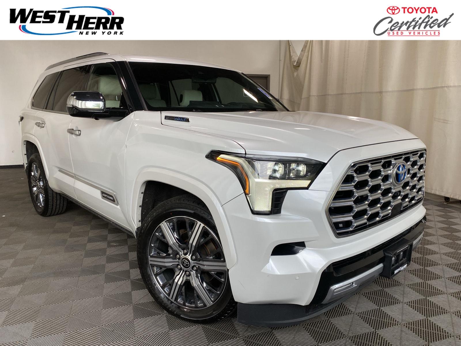 Pearl 2023 Toyota Sequoia SUV / Crossover Four-Wheel Drive Automatic
