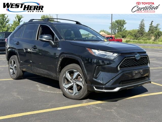 Midnight Black Metallic 2023 Toyota RAV4 Prime SE AWD SUV / Crossover All-Wheel Drive Continuously Variable Transmission