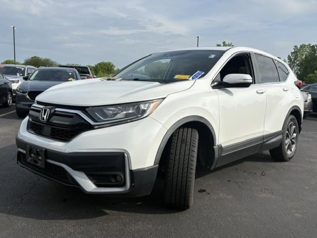 Used 2020 Platinum White Pearl Honda EX image 3