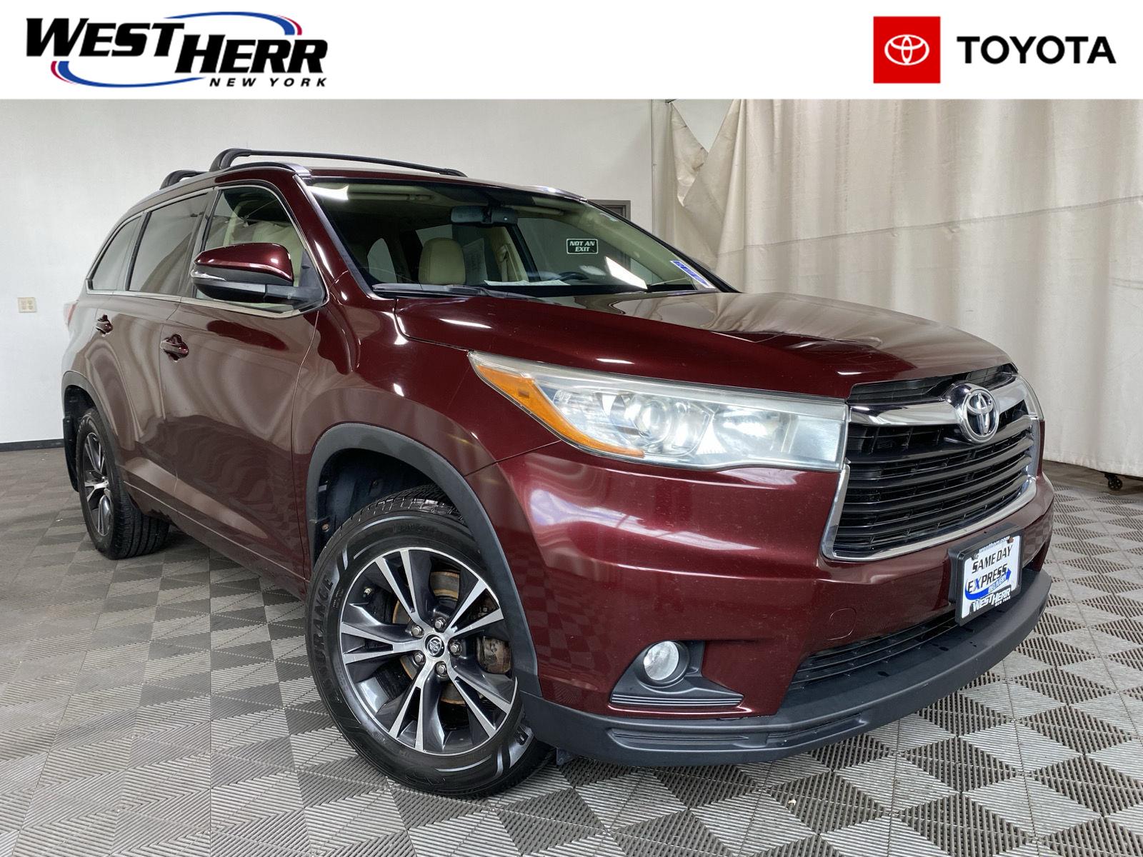 Ooh La La Rouge Mica 2016 Toyota Highlander SUV / Crossover All-Wheel Drive 6-Speed Automatic