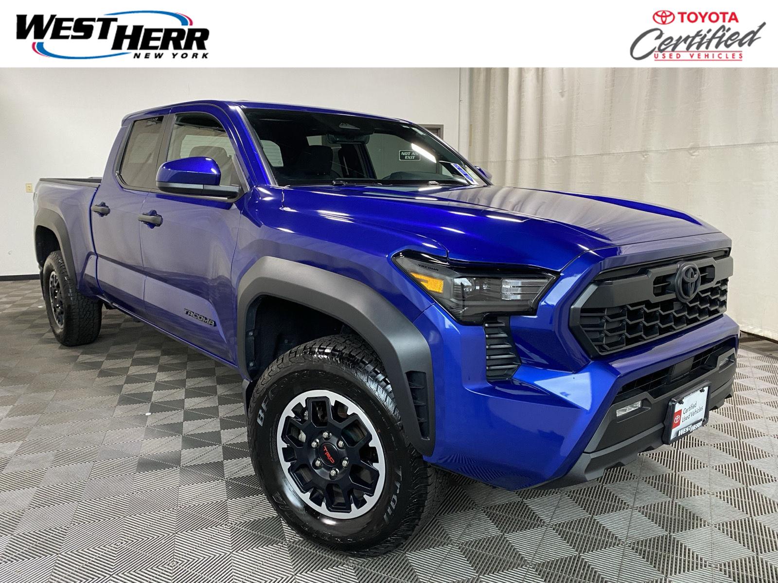 Blue Crush Metallic 2025 Toyota Tacoma Pickup Truck Four-Wheel Drive Automatic