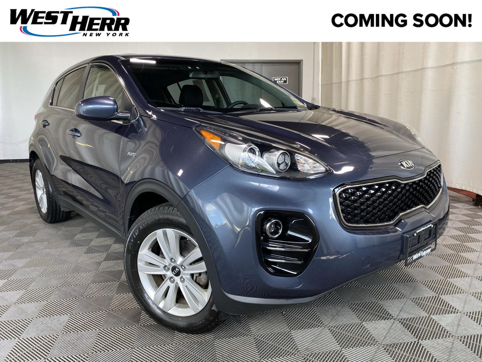 Pacific Blue 2019 Kia Sportage SUV / Crossover All-Wheel Drive 6-Speed Automatic