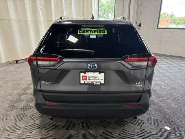 Certified Used 2024 Magnetic Gray Metallic Toyota Hybrid LE image 11