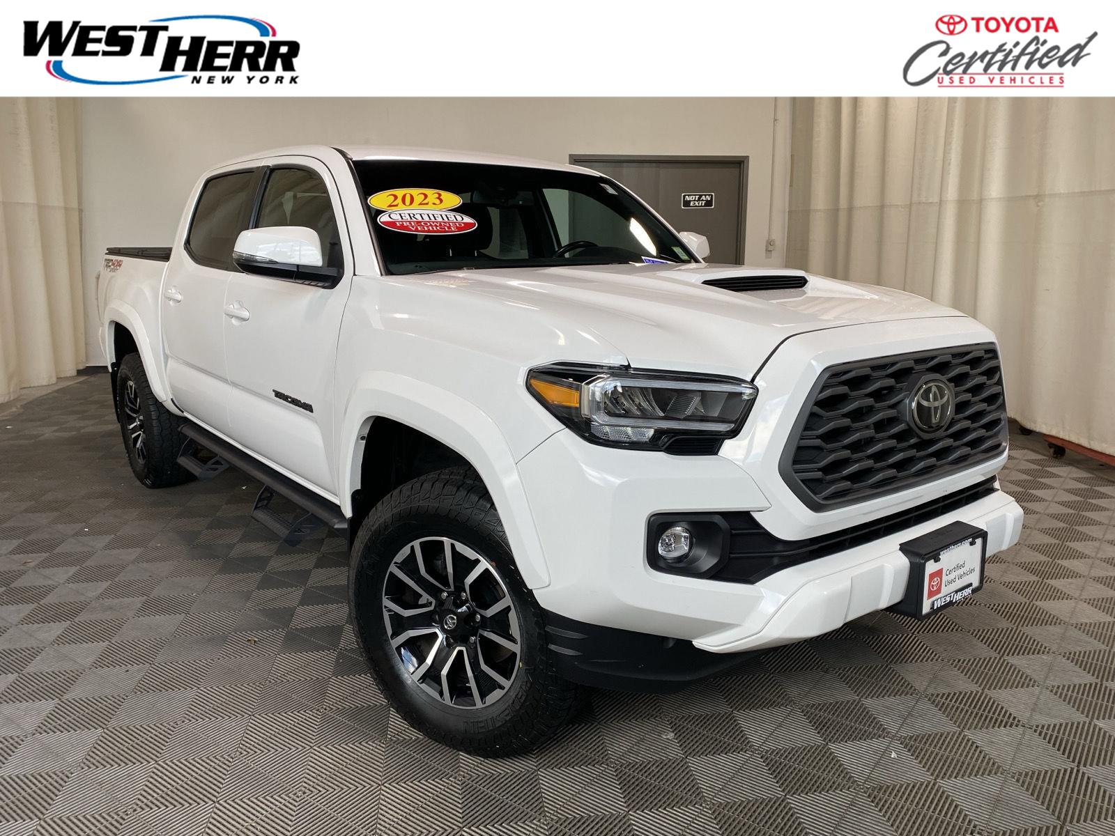 Ice Cap 2023 Toyota Tacoma Pickup Truck Four-Wheel Drive Automatic
